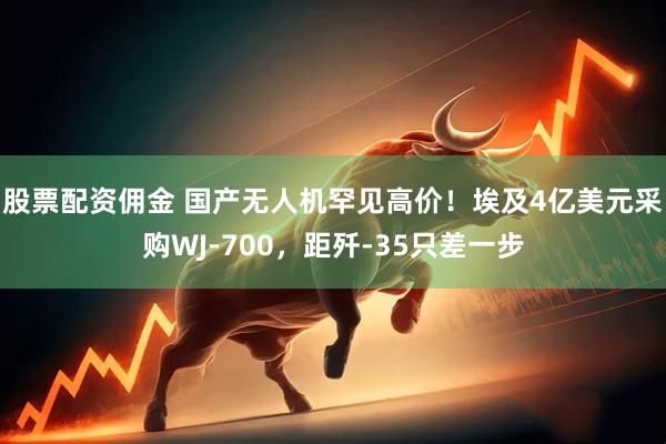 股票配资佣金 国产无人机罕见高价！埃及4亿美元采购WJ-700，距歼-35只差一步